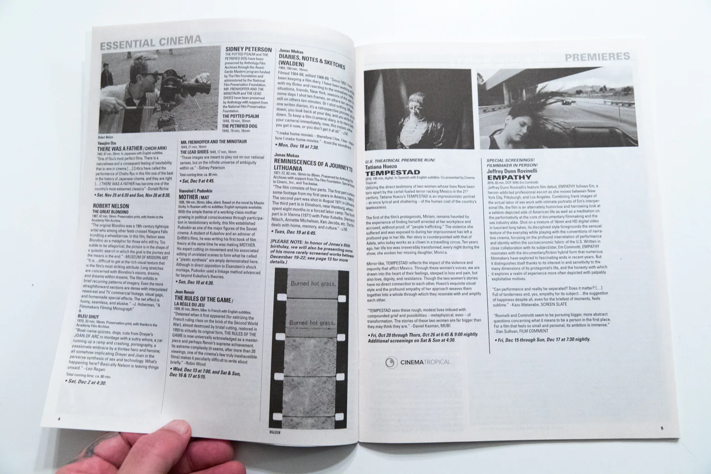 ANTHOLOGY FILM ARCHIVES PROGRAM Vol. 47 No. 4 - Image 4