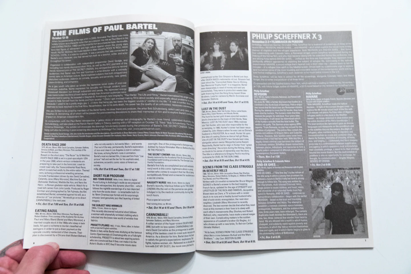 ANTHOLOGY FILM ARCHIVES PROGRAM Vol. 47 No. 4 - Image 5