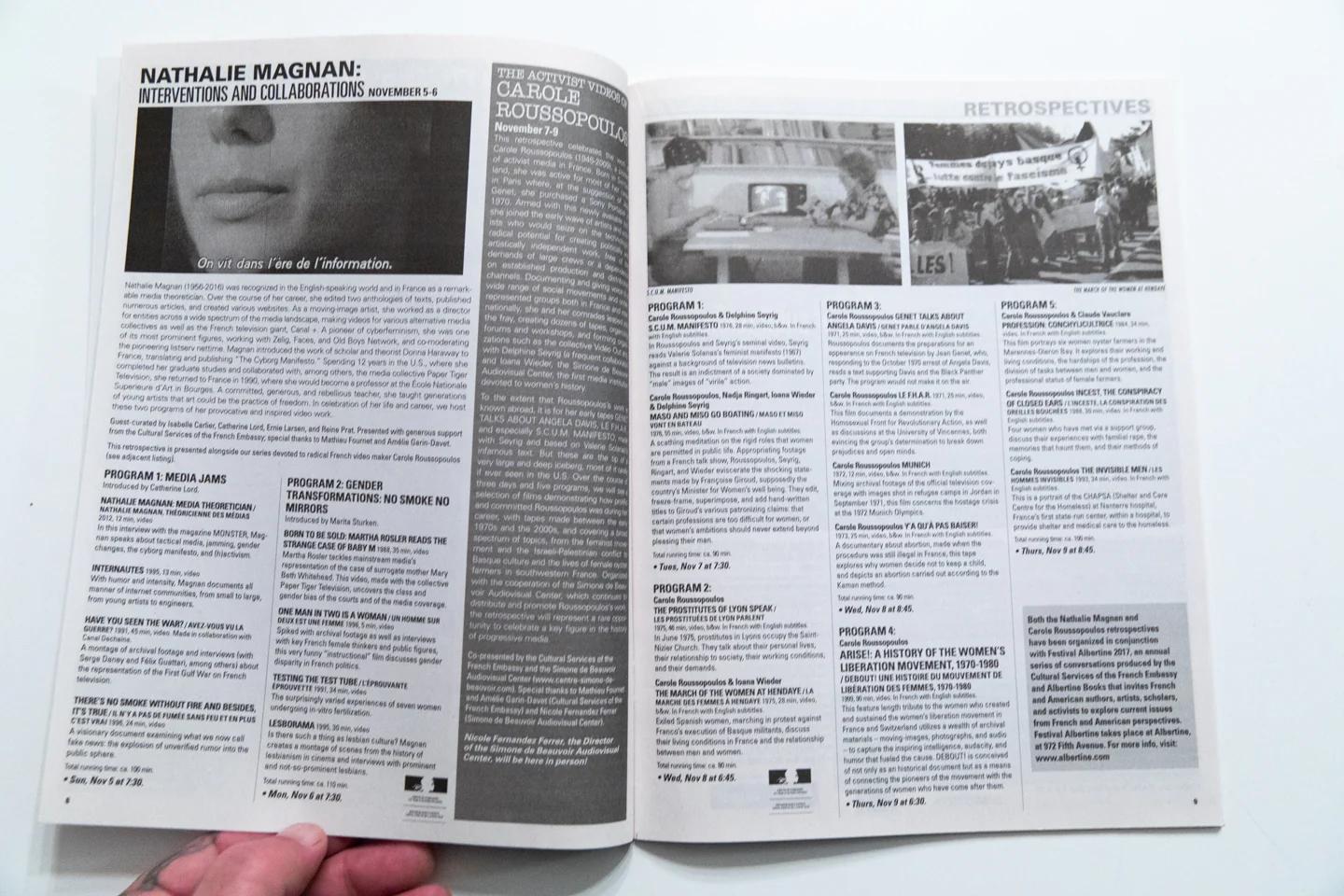 ANTHOLOGY FILM ARCHIVES PROGRAM Vol. 47 No. 4 - Image 6