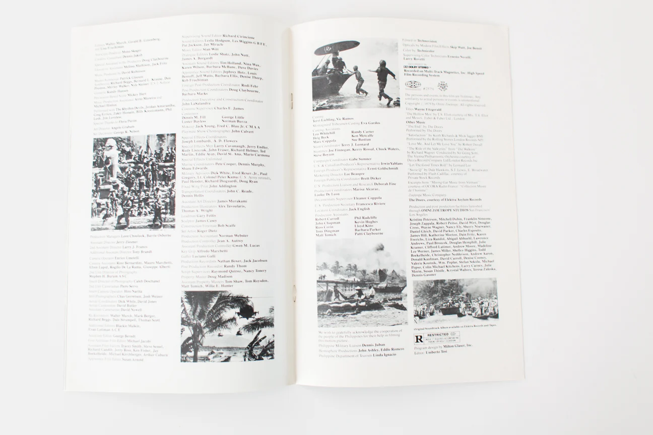 APOCALYPSE NOW | Press Kit Pamphlet - Image 5