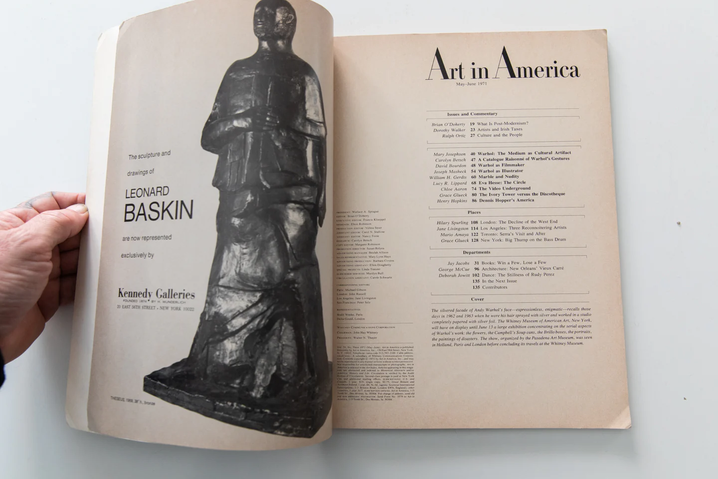 ART IN AMERICA | May-June 1971 - Image 8