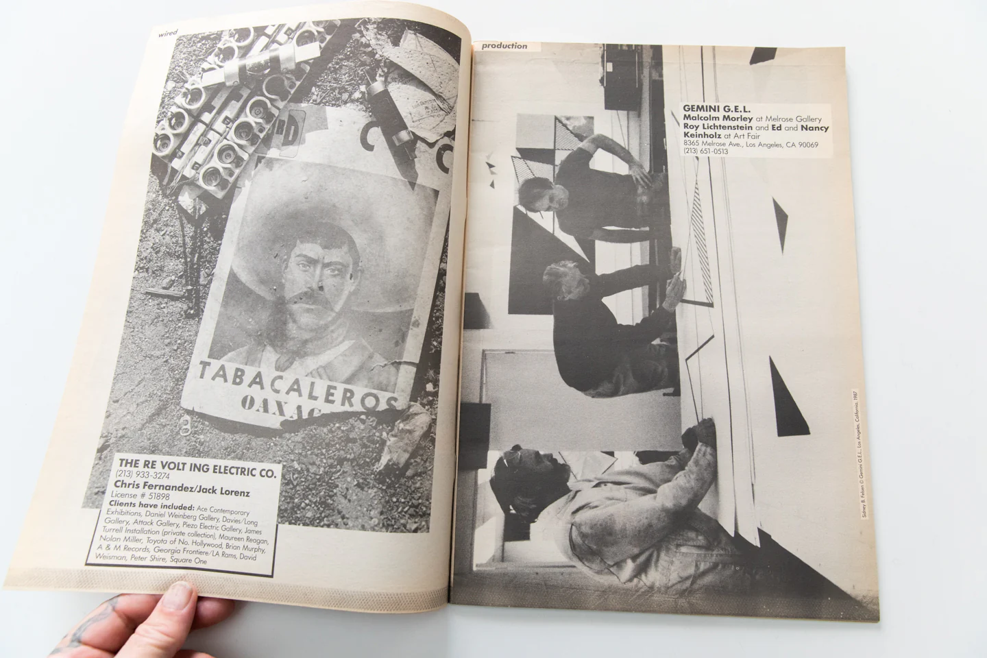 ART IN LOS ANGELES PORTRAIT 1987 - Image 3