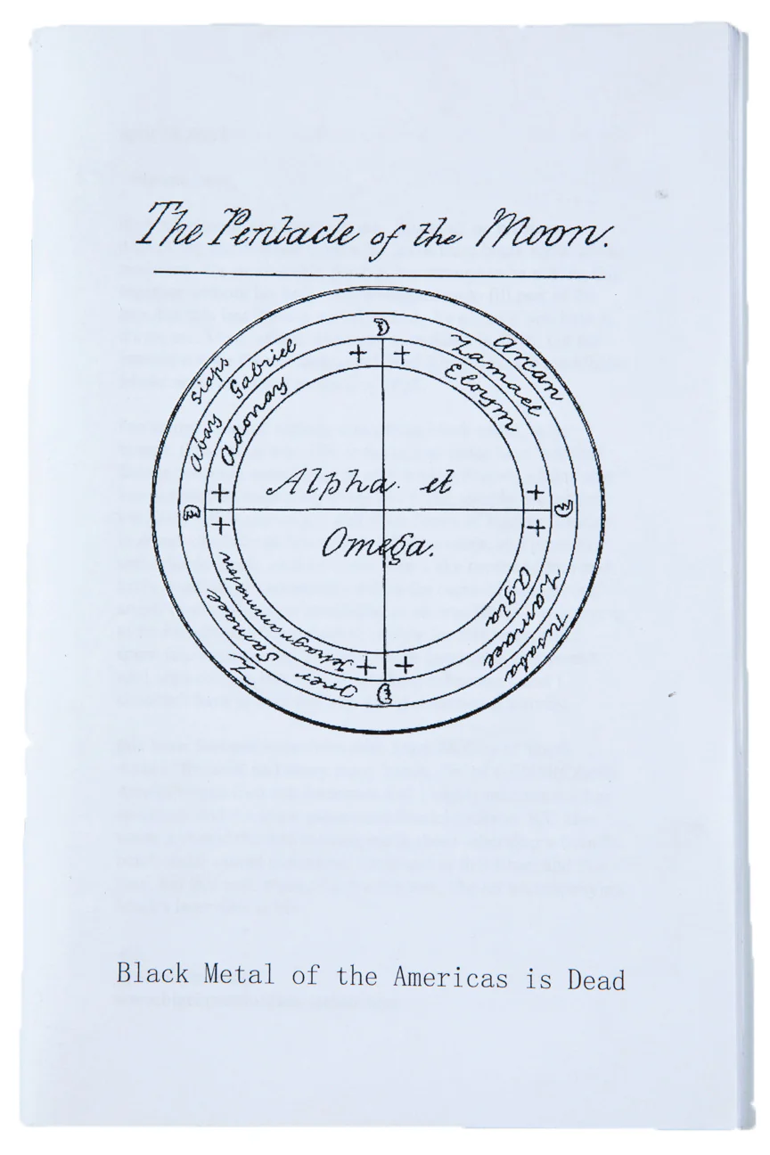 BLACK METAL OF THE AMERICAS IS DEAD | THE PENTACLE OF THE MOON