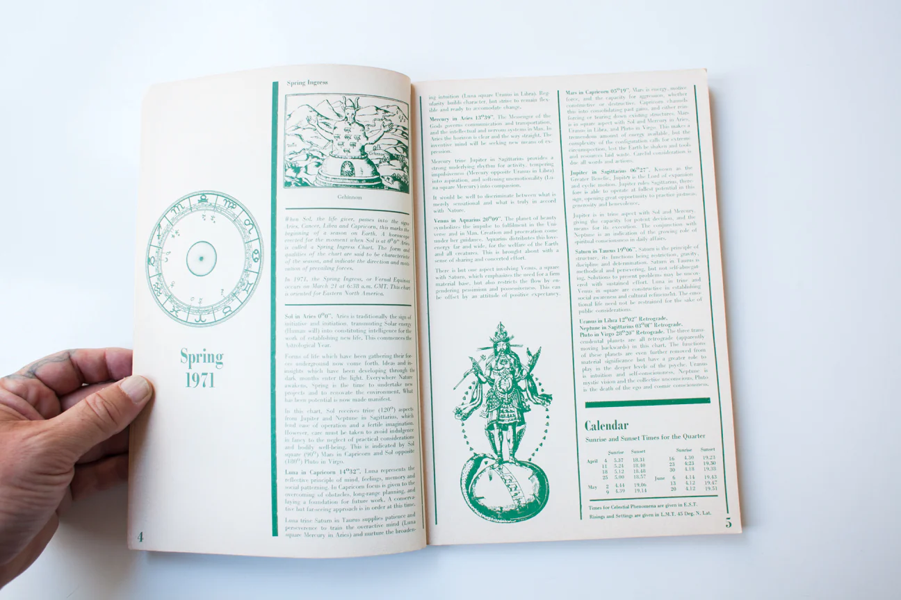 CANADIAN WHOLE EARTH ALMANAC | SPRING 1971 - Image 2