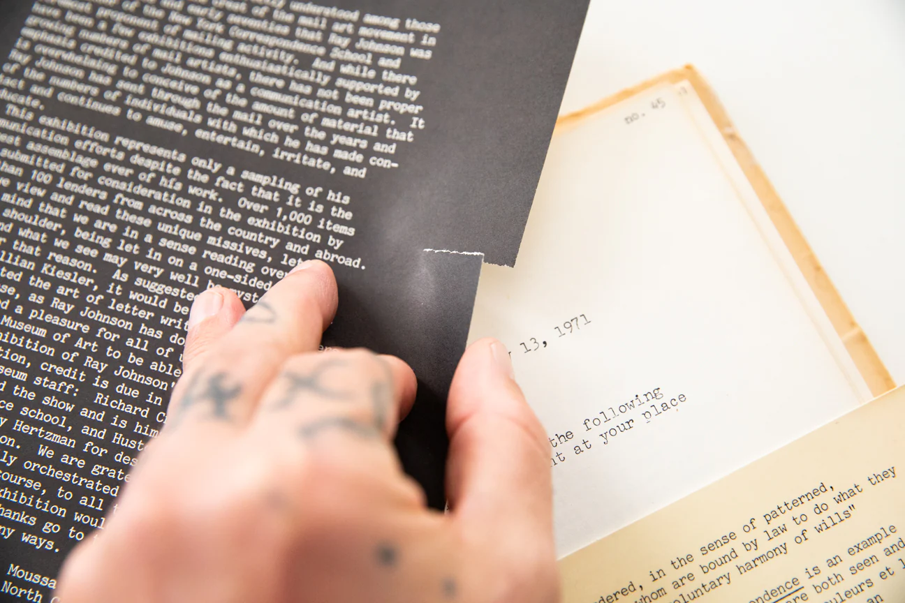 CORRESPONDENCE | An Exhibition of the Letters of Ray Johnson - Image 6