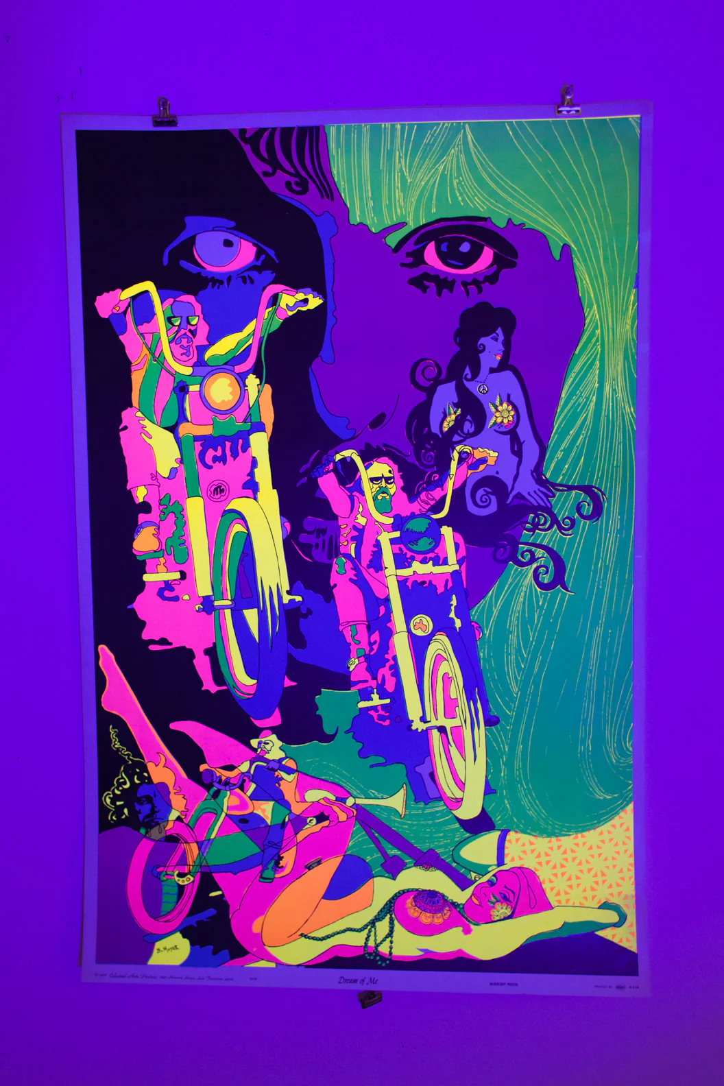 DREAM OF ME | Vintage Blacklight Poster - Image 7