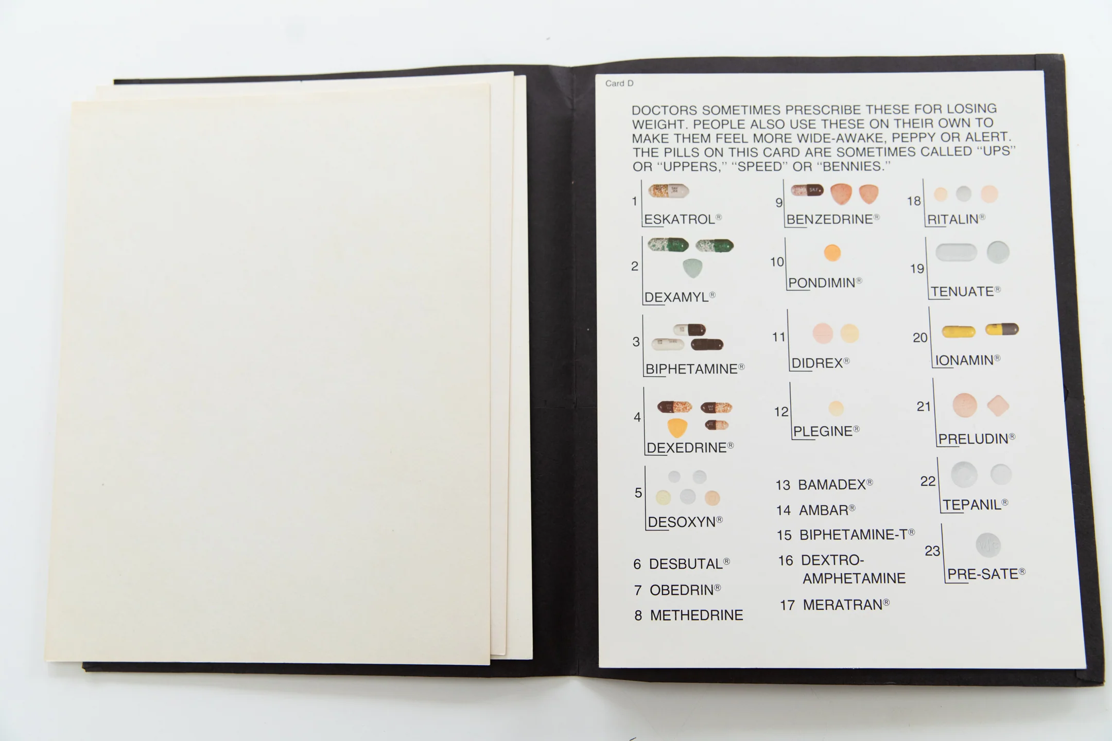 DRUG-NARCOTICS IDENTIFICATION CARDS - Image 6
