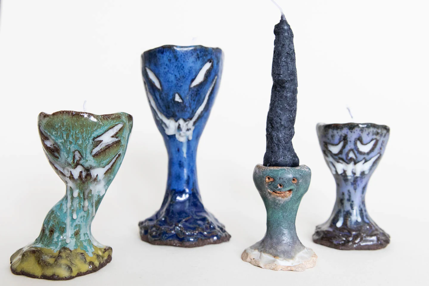 DUNGEON GOODS | SMALL GREEN CHALICE CANDLE HOLDER - Image 5