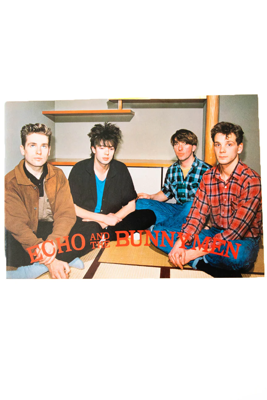 ECHO AND THE BUNNYMEN | Tourbook for Japan 1984