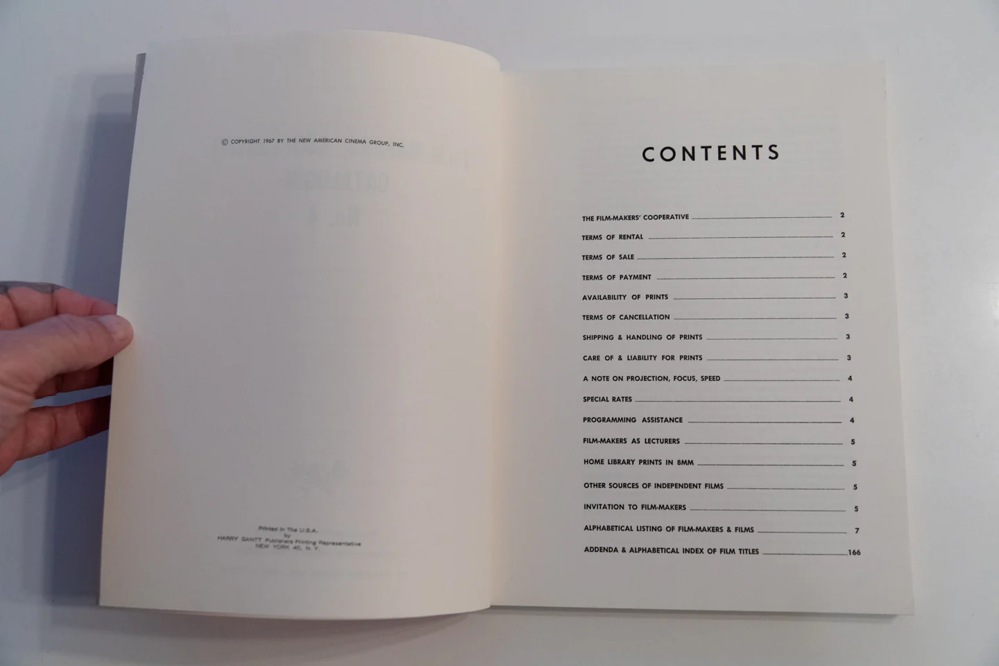 FILM-MAKERS' COOPRATIVE CATALOGUE NO. 4 - Image 3