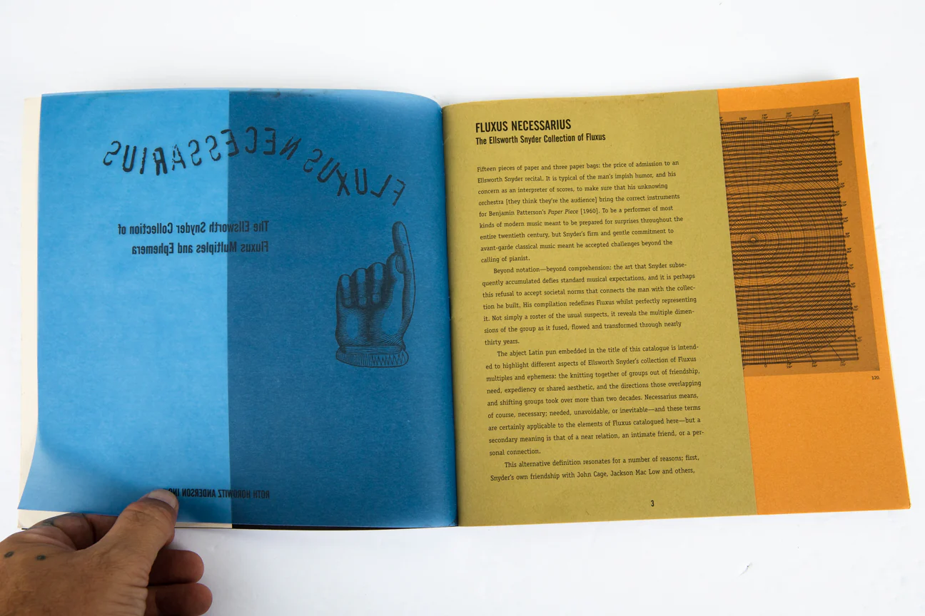 FLUXUS NECESSARIUS | The Ellsworth Snyder Collection of Fluxus Multiples and Ephemera - Image 3