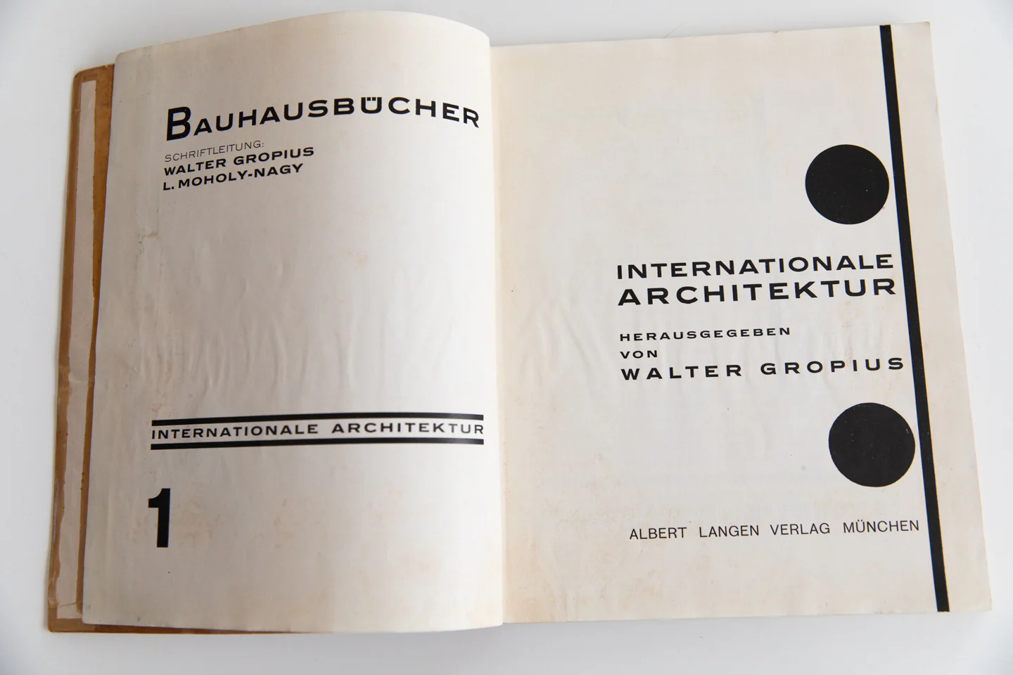 INTERNATIONAL ARCHITEKTUR | Bauhaus Bücher 1 - Image 2
