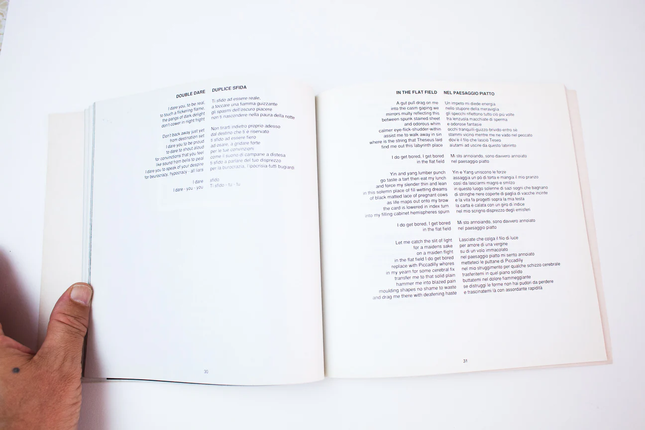 BAUHAUS LYRIC BOOK | Italian and English - Image 2