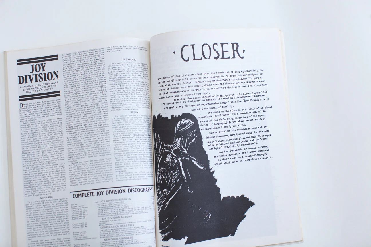 JOY DIVISION NEW ORDER | A History in Cuttings - Image 7