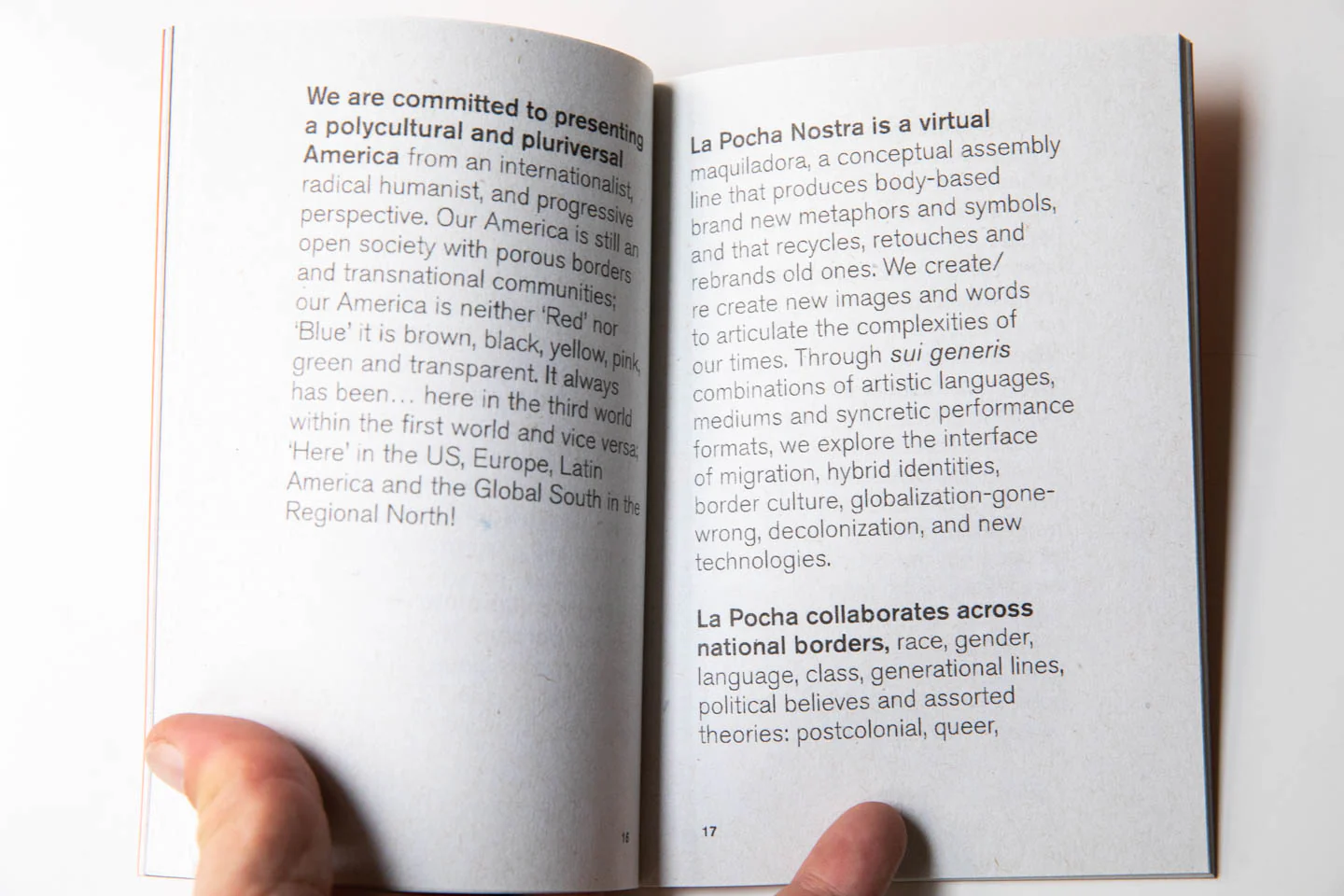 LA POCHA NOSTRA MANIFESTO FOR A POST-DEMOCRATIC ERA - Image 5
