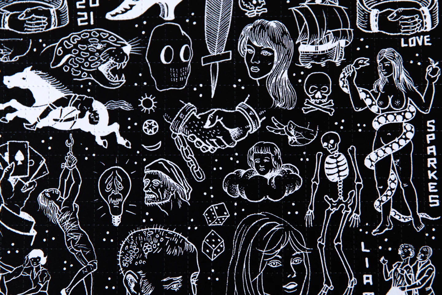 LIAM SPARKES | Blotter Sheet No. 2 - Image 2