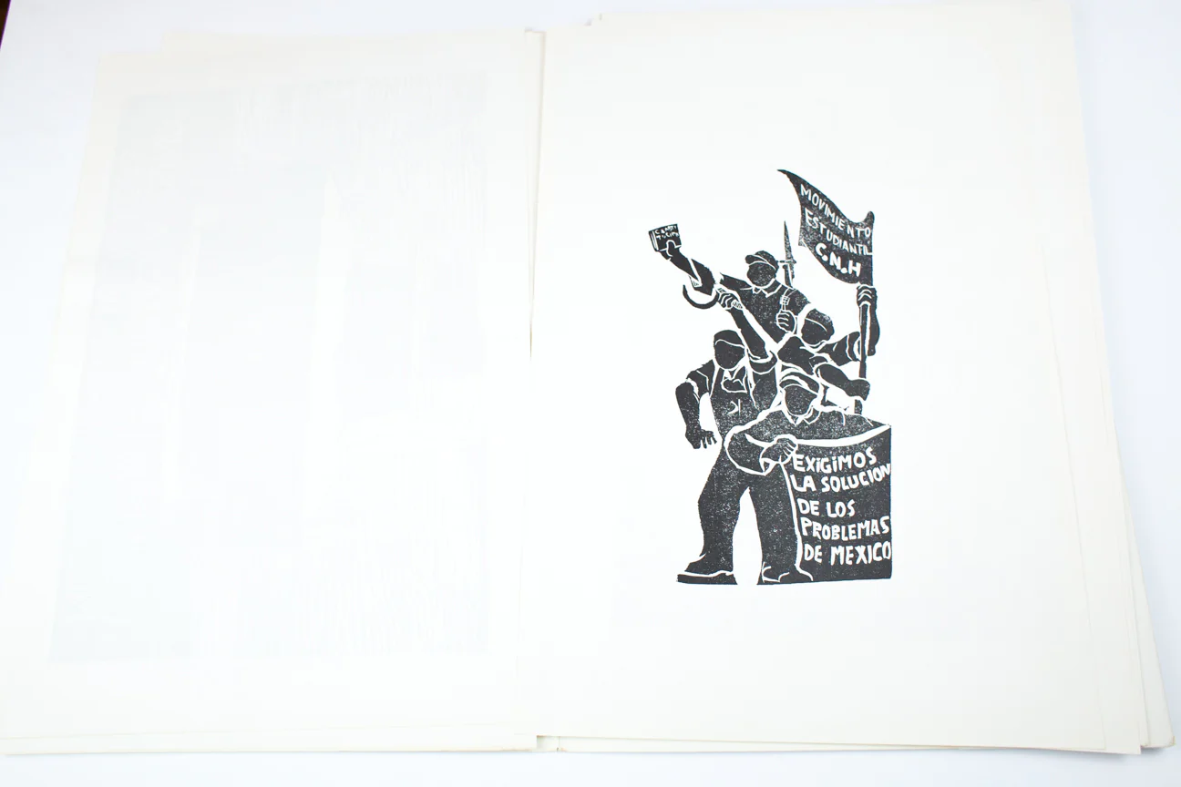 LIBERTAD DE EXPRESION | Mexican Student Posters From The Uprising 1968 - Image 8