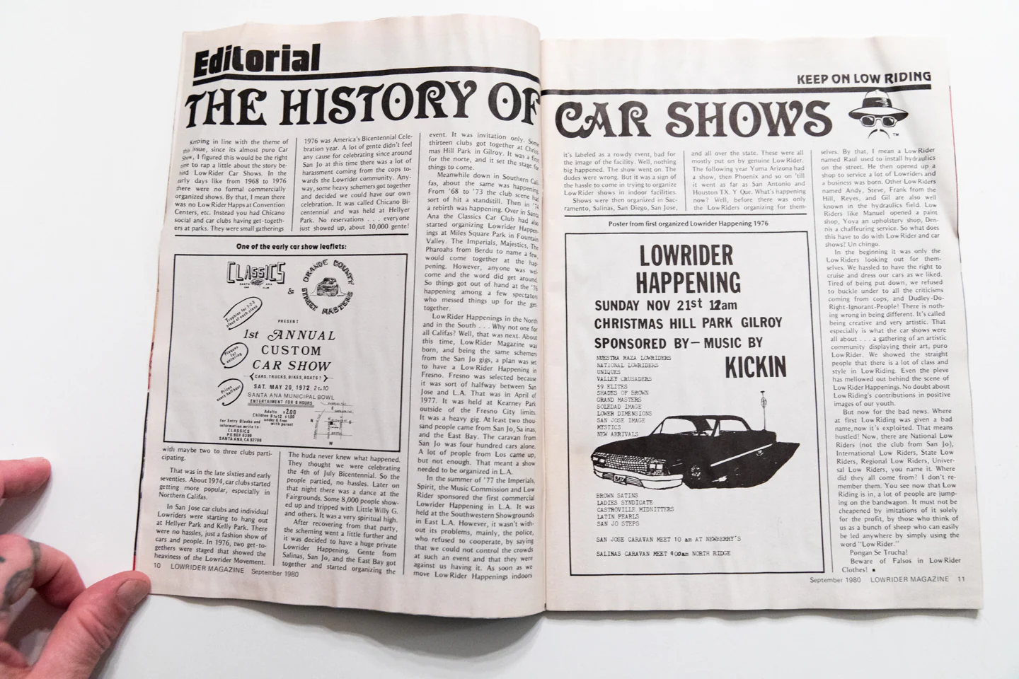 LOW RIDER MAGAZINE | Sept. 1980 - Image 5