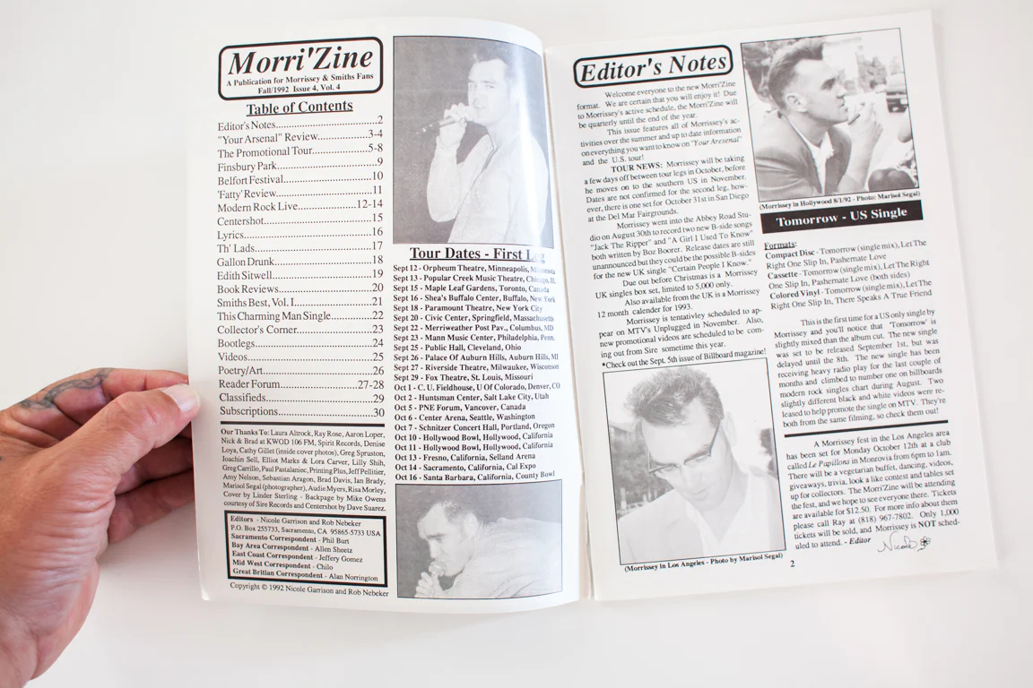 Morri Zine | Fall 1992 - Image 4