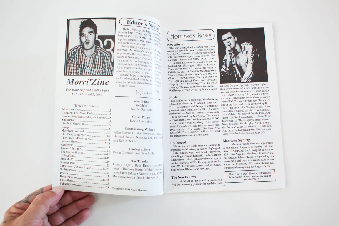Morri Zine | Fall 1993 - Image 2