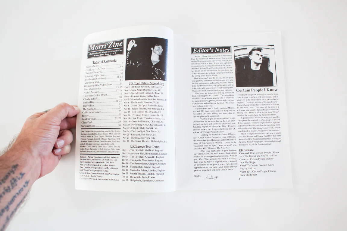 Morri Zine | Winter 1992 - Image 2