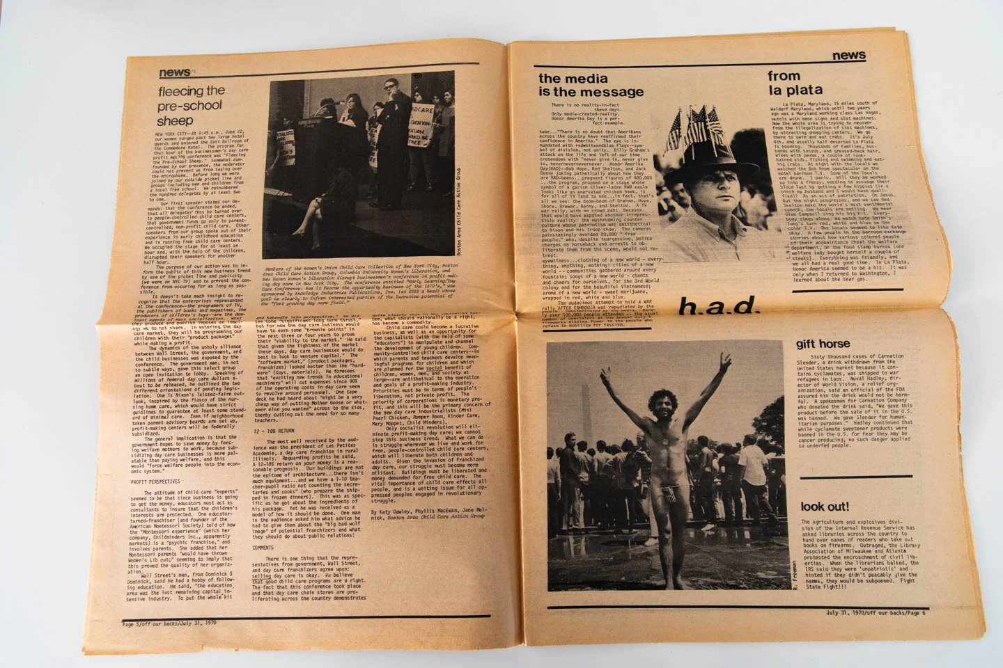 OFF OUR BACKS Vol. 1 No. 9 & 10 - Image 5