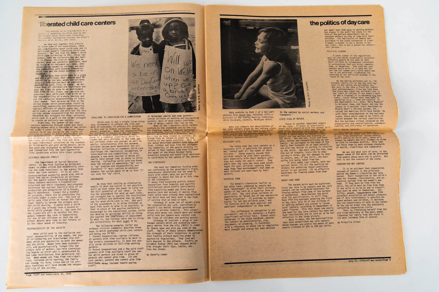 OFF OUR BACKS Vol. 1 No. 9 & 10 - Image 6