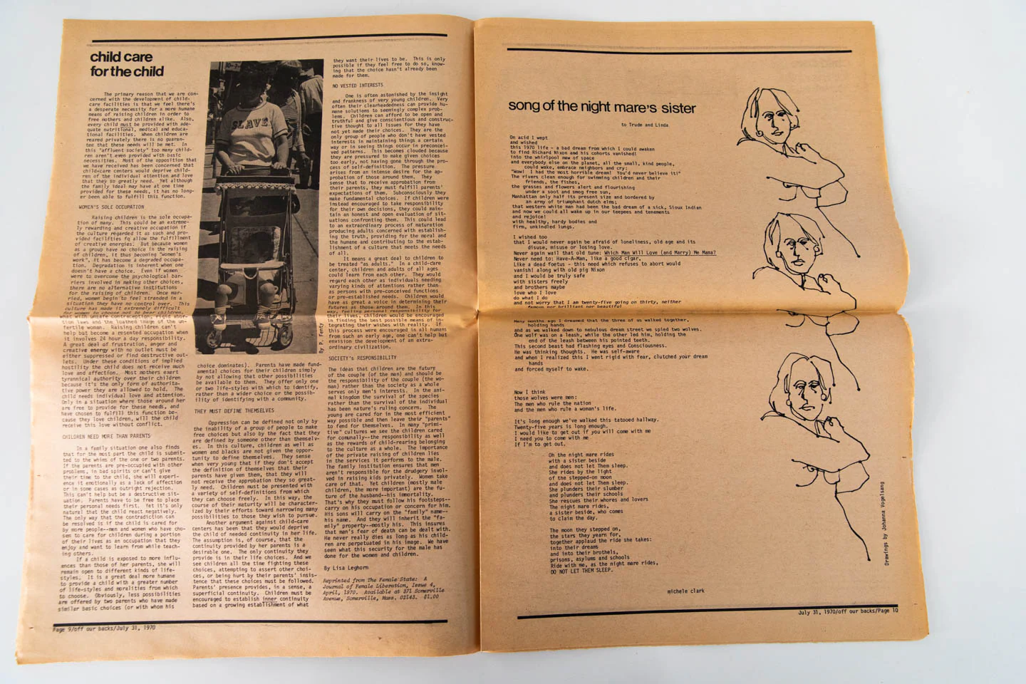 OFF OUR BACKS Vol. 1 No. 9 & 10 - Image 7