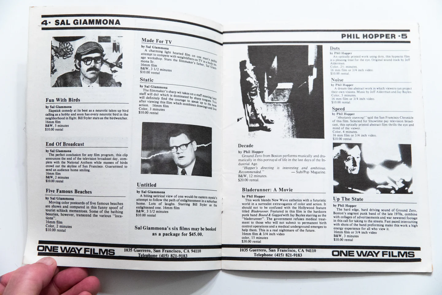 ONE WAY FILMS CATALOGUE - Image 3