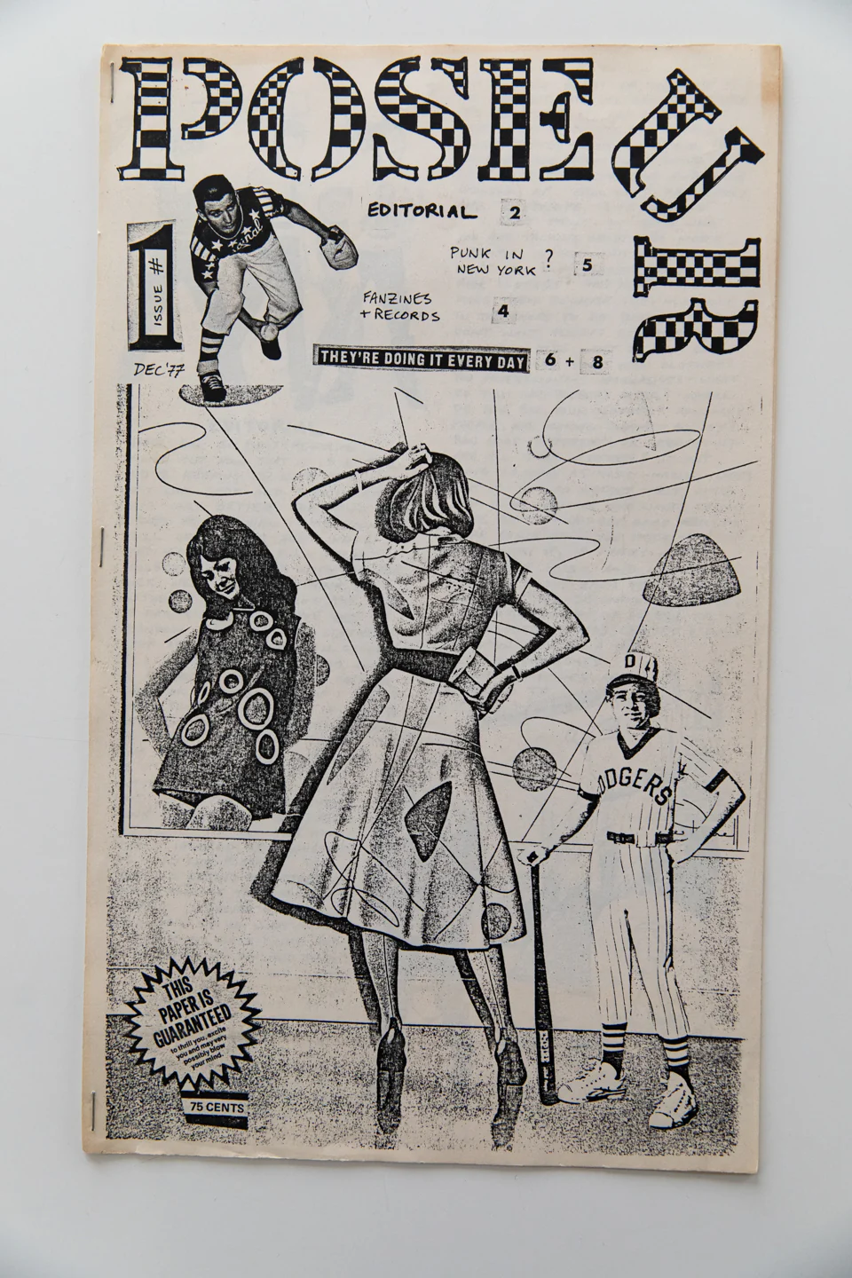 POSEUR ZINE 1,2,3,5, + Wholesale Catalog - Image 2