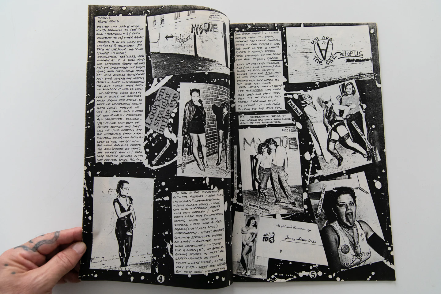 POSEUR ZINE 1,2,3,5, + Wholesale Catalog - Image 6