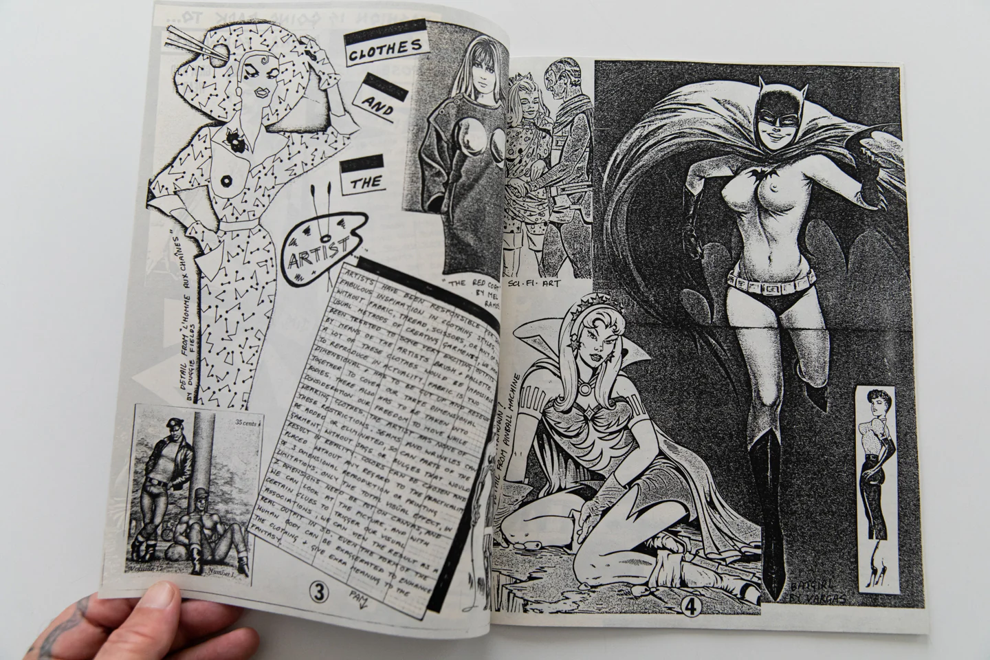 POSEUR ZINE 1,2,3,5, + Wholesale Catalog - Image 9