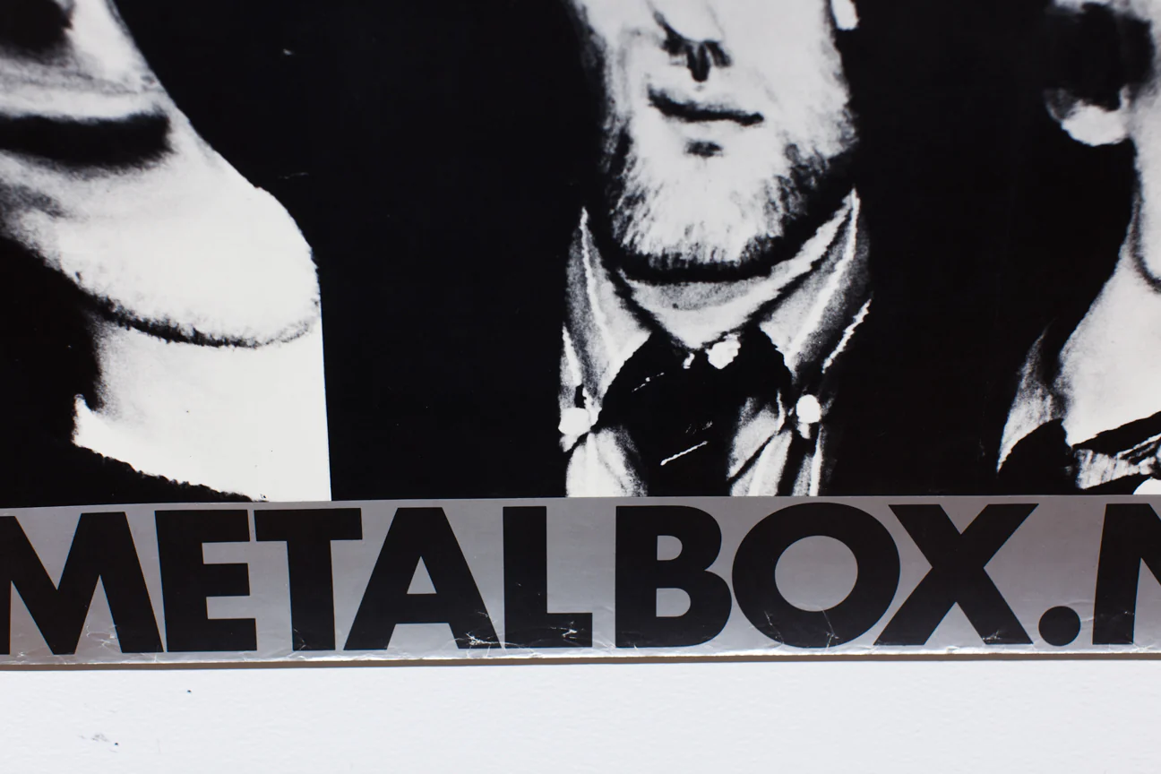 PUBLIC IMAGE LTD | The Metal Box Now | Vintage Poster - Image 7