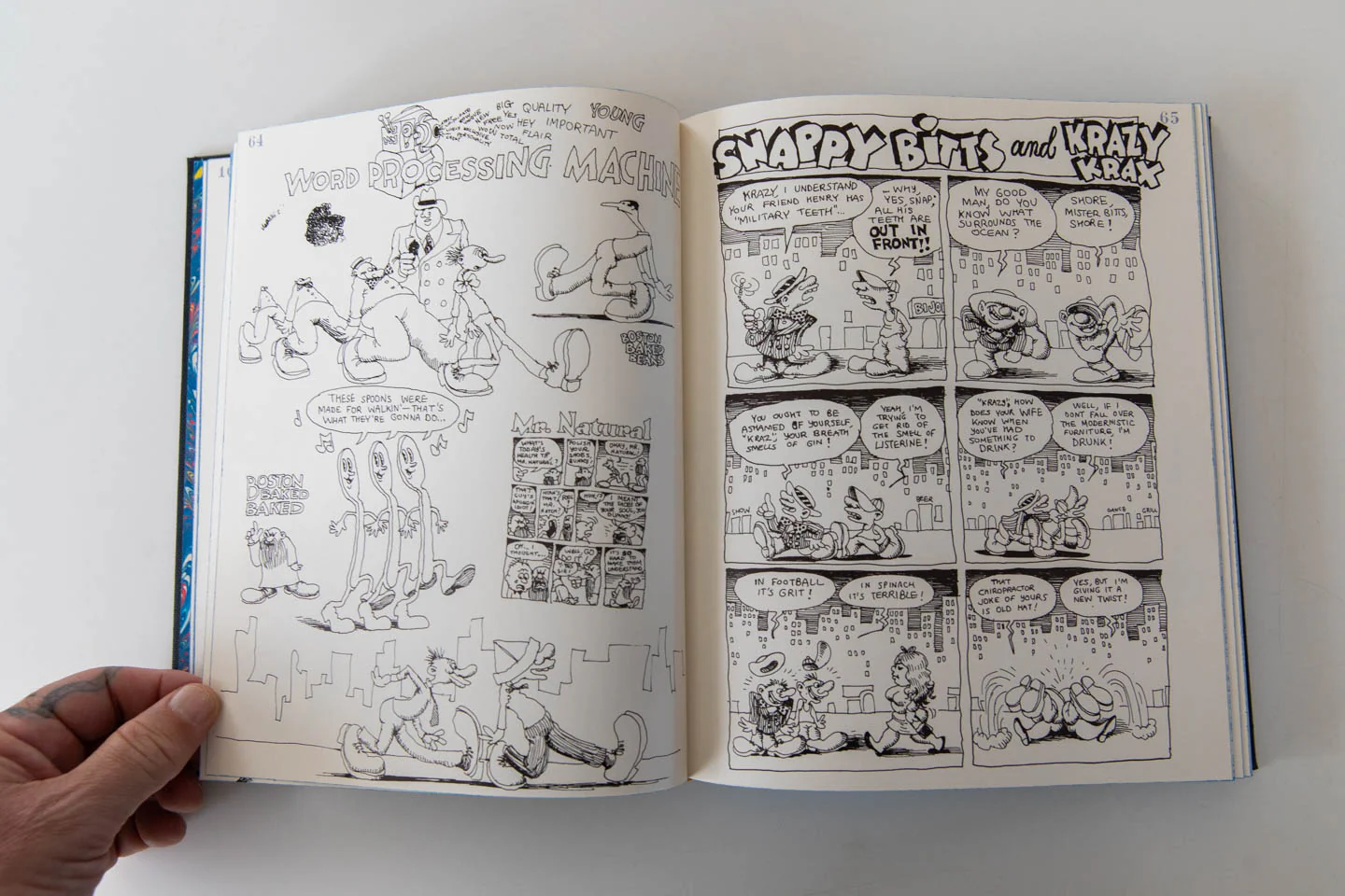R CRUMB SKETCH BOOK 1966-67 and JULY 1978 to NOV. 1983 - Image 11