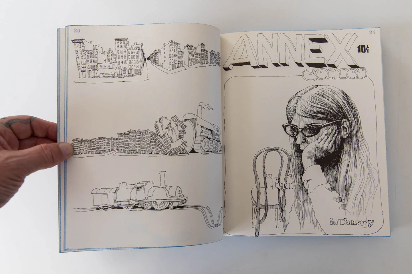R CRUMB SKETCH BOOK 1966-67 and JULY 1978 to NOV. 1983 - Image 9