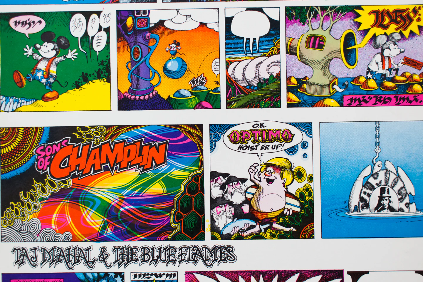 RICK GRIFFIN | QUICKSILVER MESSENGER SERVICE with TAJ MAHAL Poster - Image 2