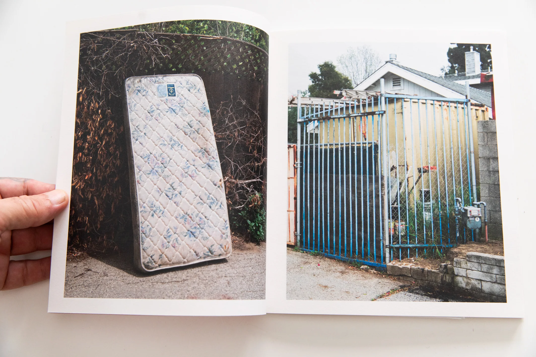 SIX CINDER BLOCKS ON TOP OF A WALL - Image 4