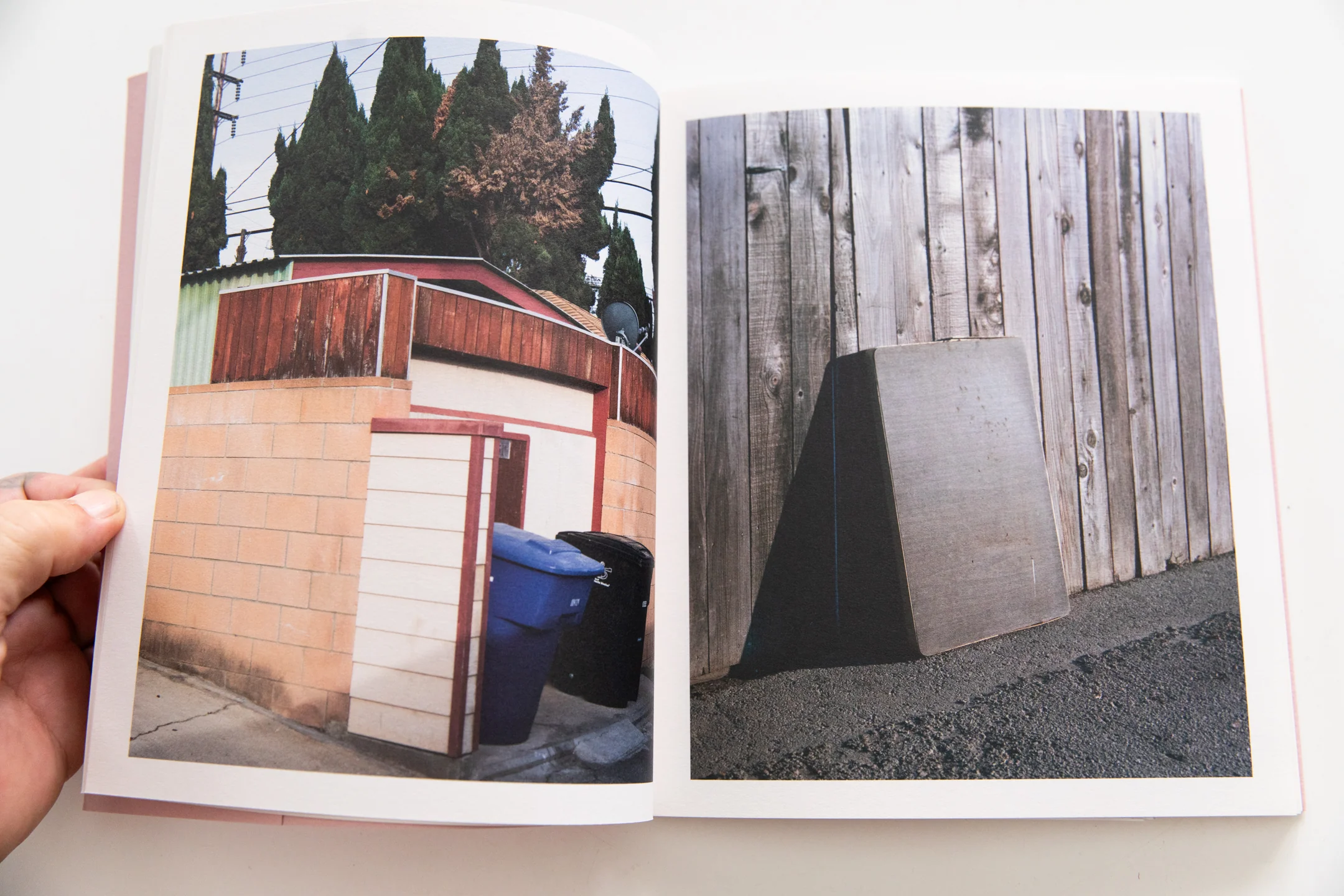 SIX CINDER BLOCKS ON TOP OF A WALL - Image 7