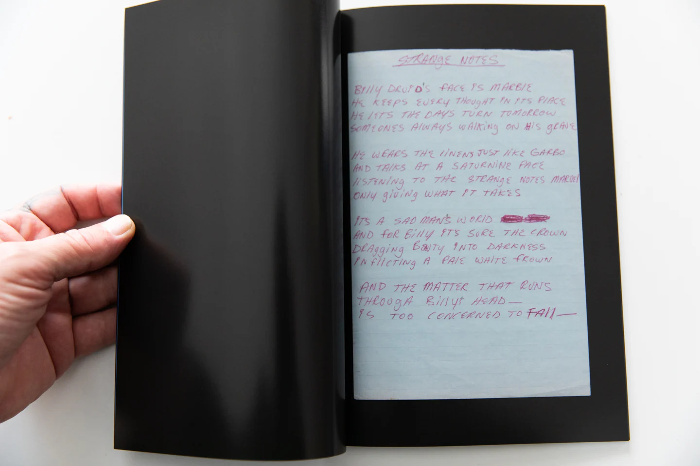STRANGE NOTES | Darby Crash Lyrical Artifacts - Image 2