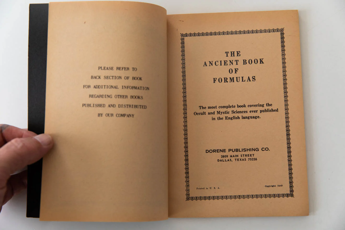 THE ANCIENT BOOK OF FORMULAS - Image 3