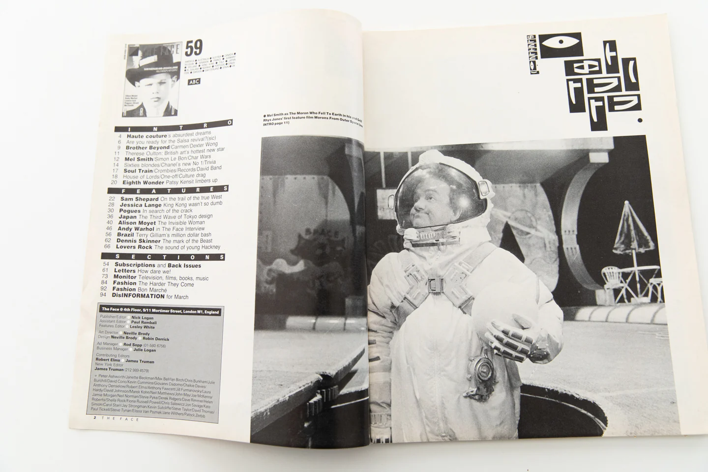 THE FACE Magazine | N0. 59 - Image 2