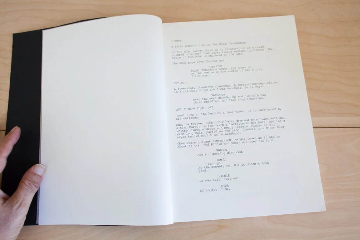 The Royal Tenenbaums - script - Image 3