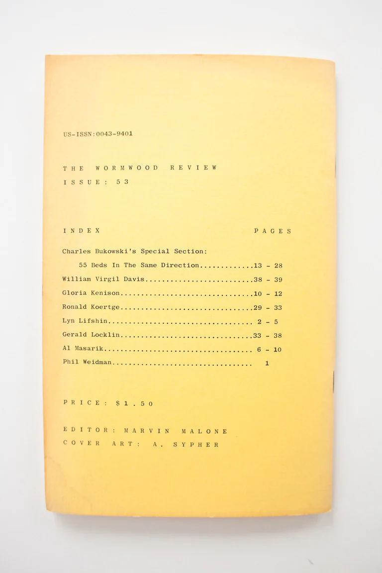 The Wormwood Review issue | 53 - Image 7