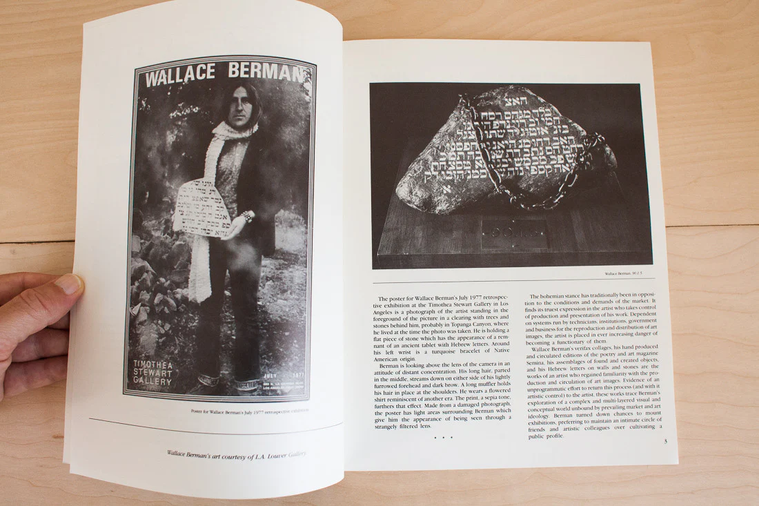 THIRD RAIL MAGAZINE No. 9 | Wallace Berman - Image 3