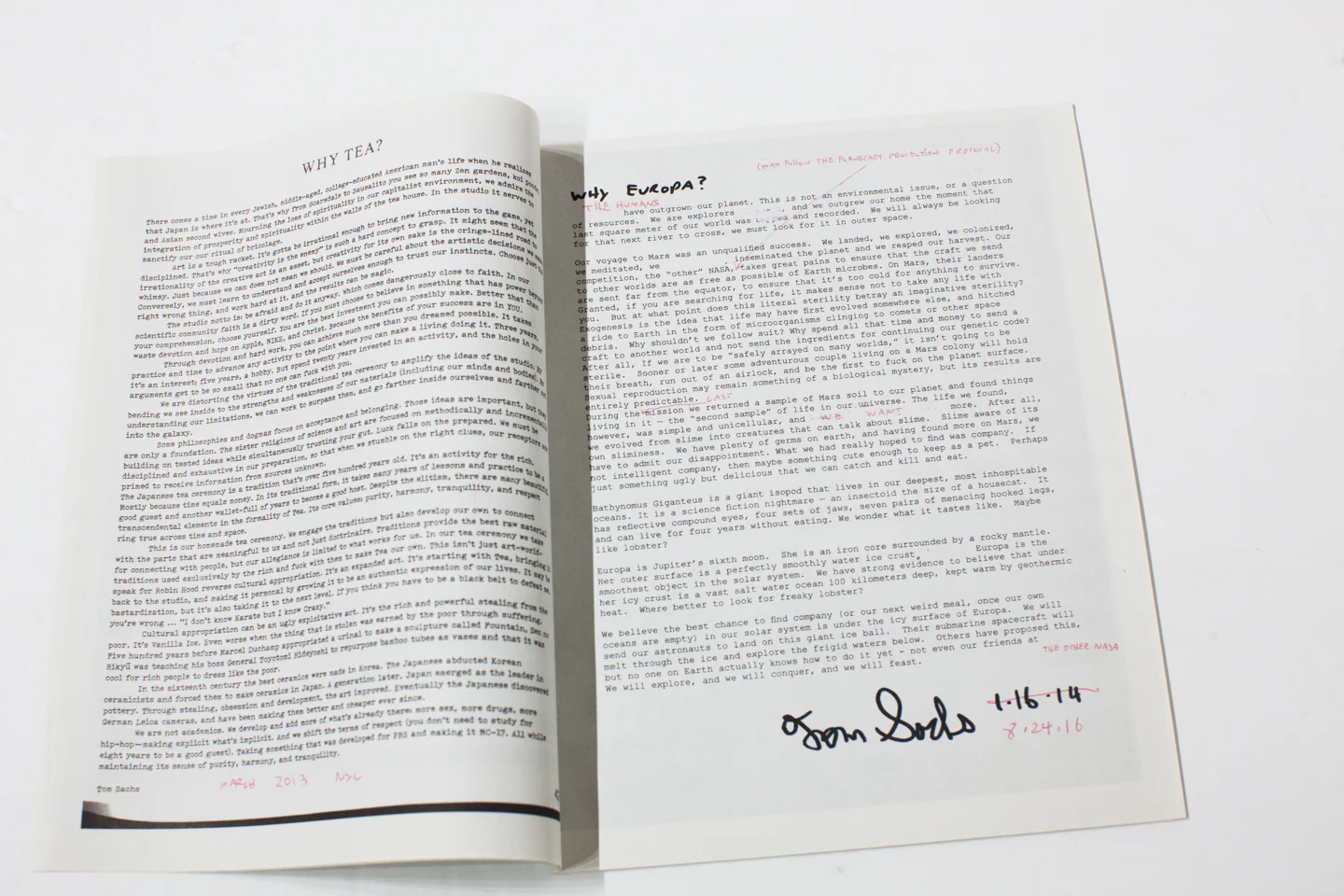 TOM SACHS SPACE PROGRAM PREFLIGHT RISK ASSESSMENT CHECKLIST - Image 3