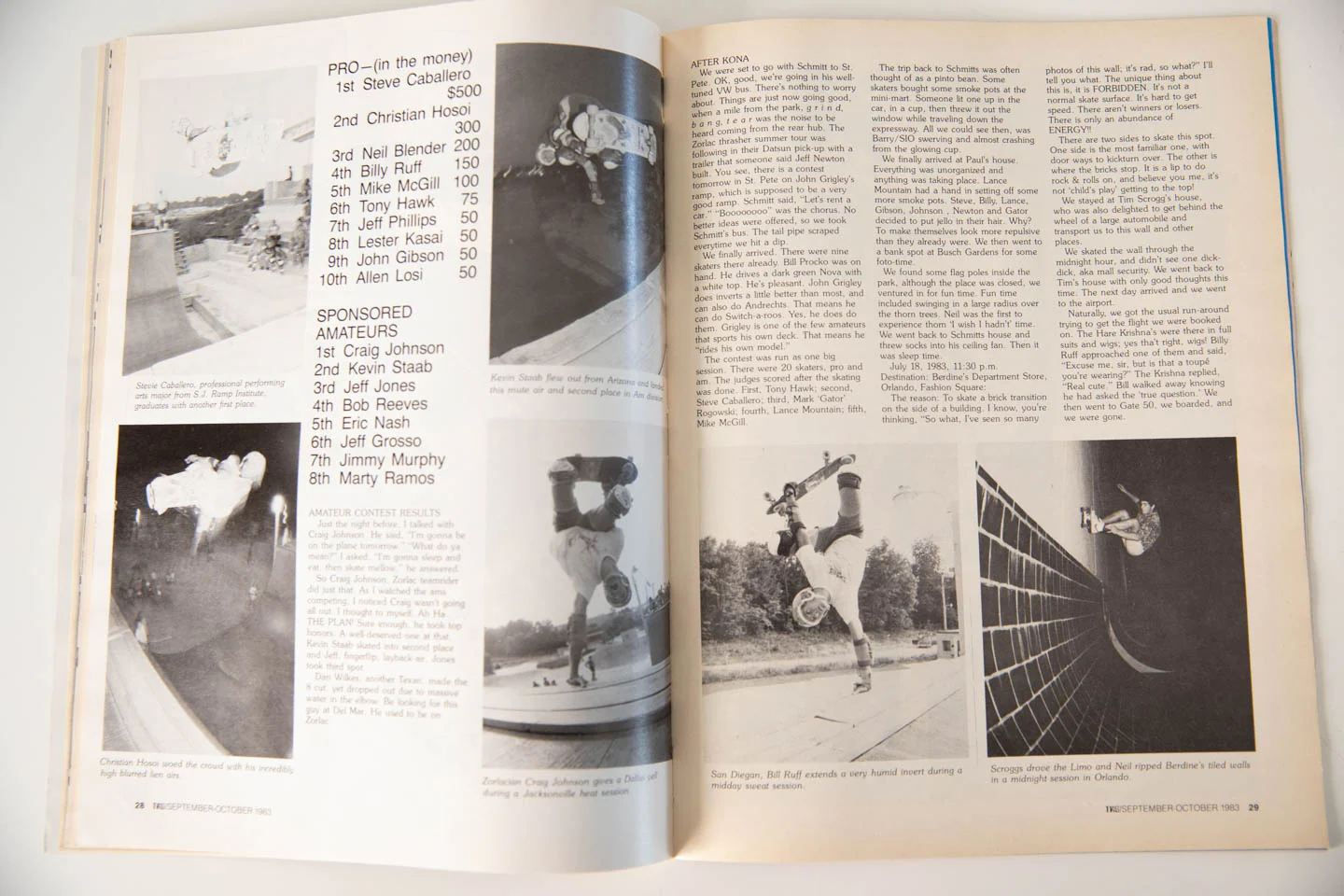 TRANSWORLD SKATEBOADING MAGAZINE Vol. 1 No. 3 - Image 8