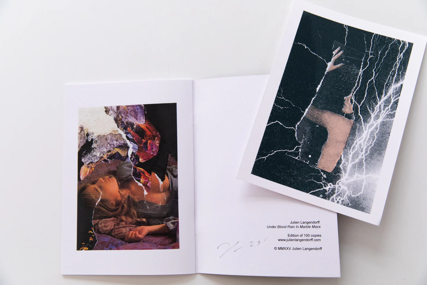 UNDER BLOOD RAIN IN MARBLE MAZE | Special Riso Print Edition - Image 2