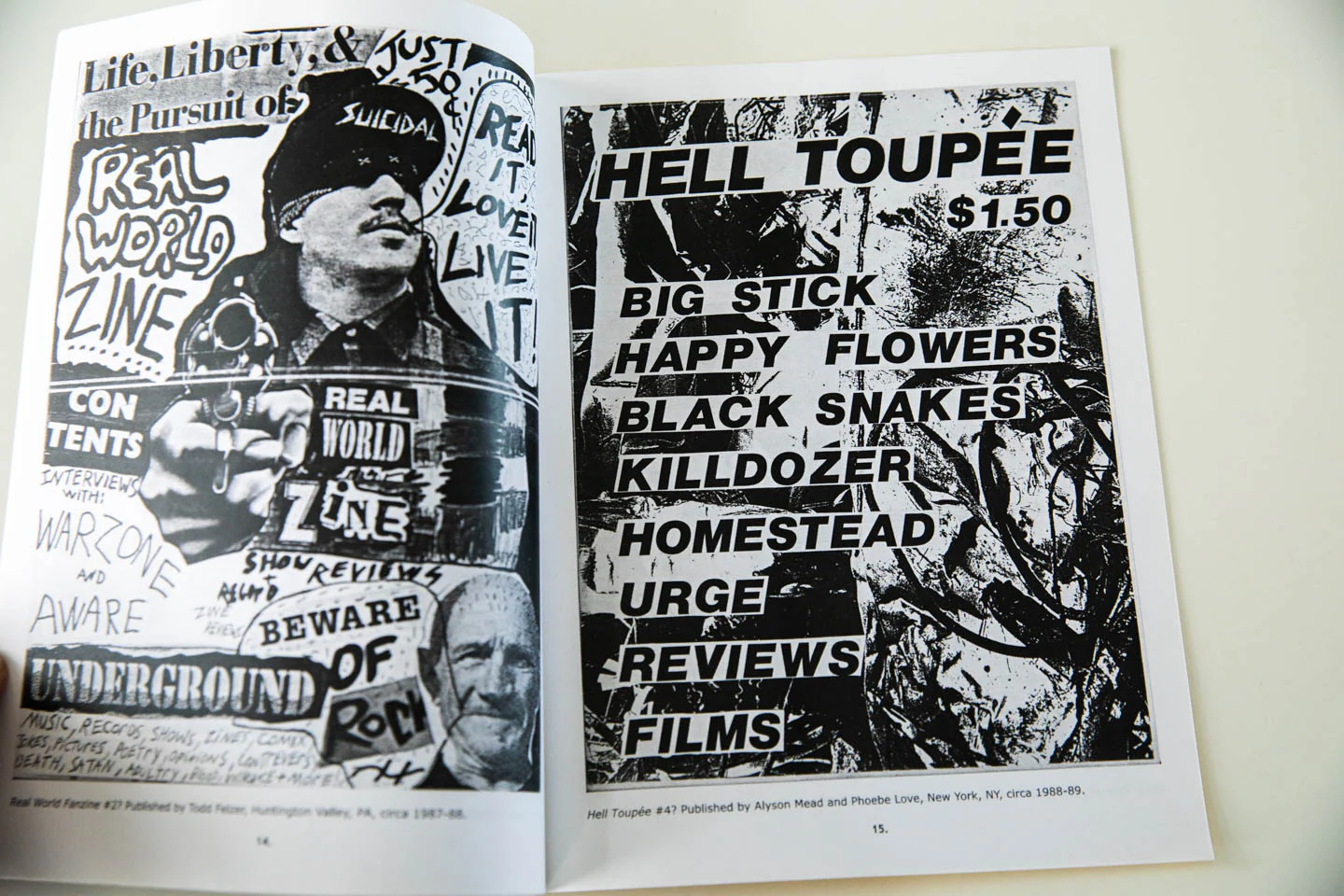 UNDERGROUND MUSIC FANZINES FROM THE LATE 1980s - early 90s - Image 6